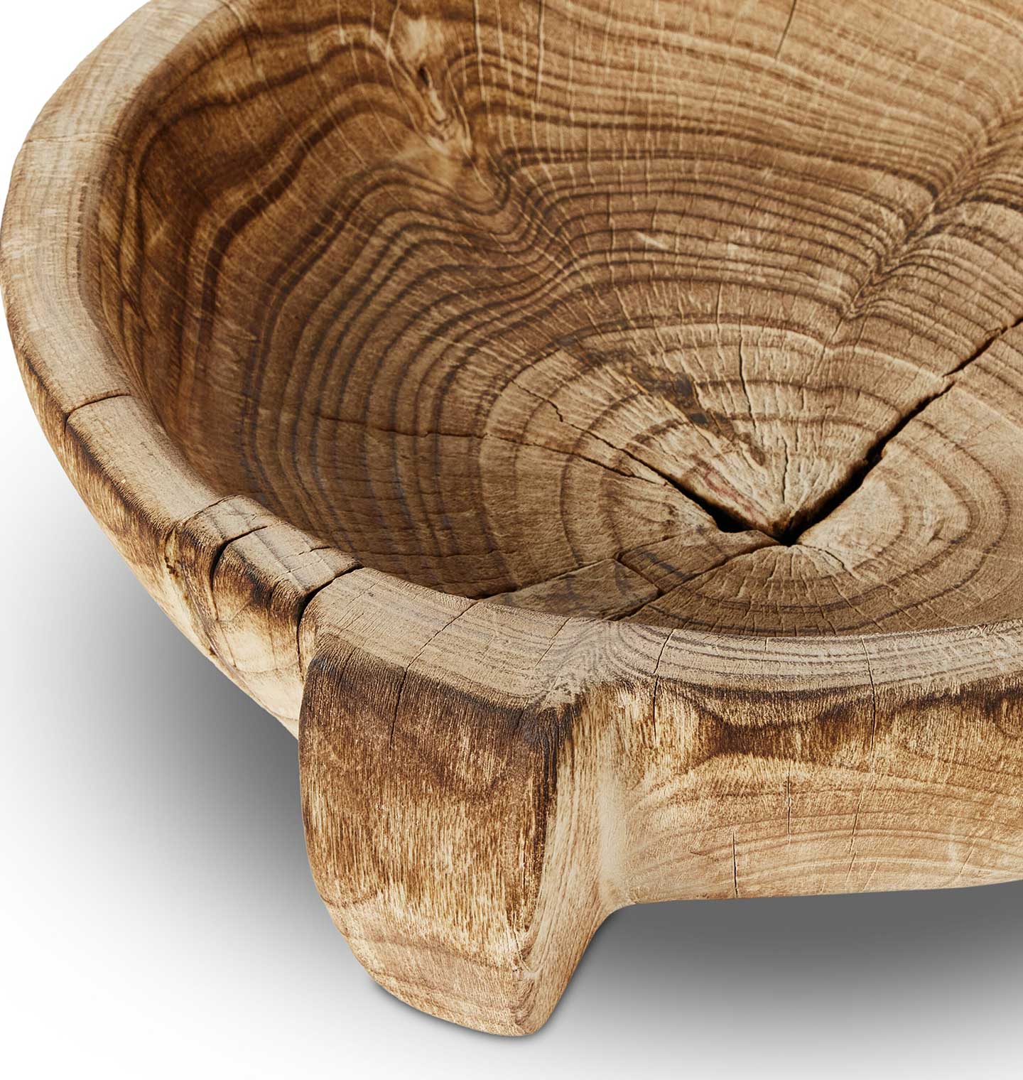Amber Interiors - Montero Wood Bowl
