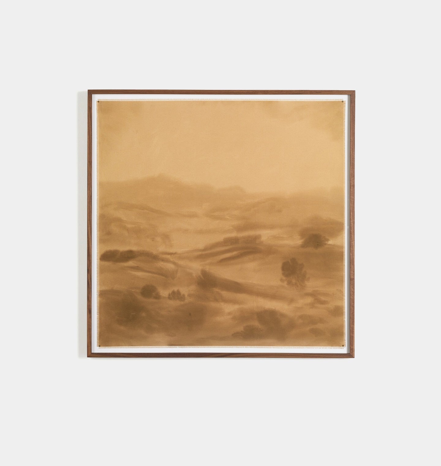 Amber Interiors - Moorland by Chelsea Fly Framed Print