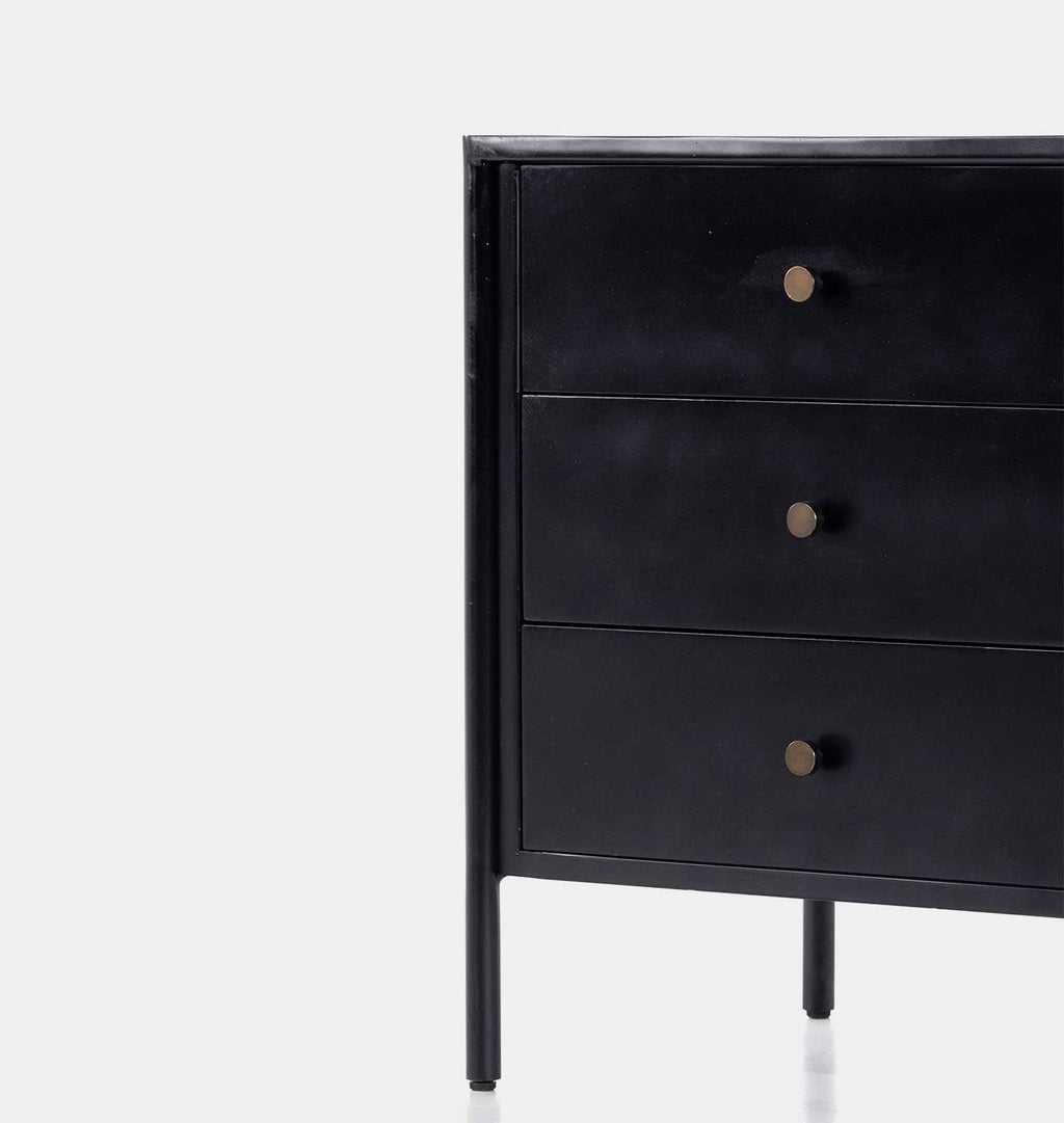 Amber Interiors - Morelos 3 Drawer Nightstand