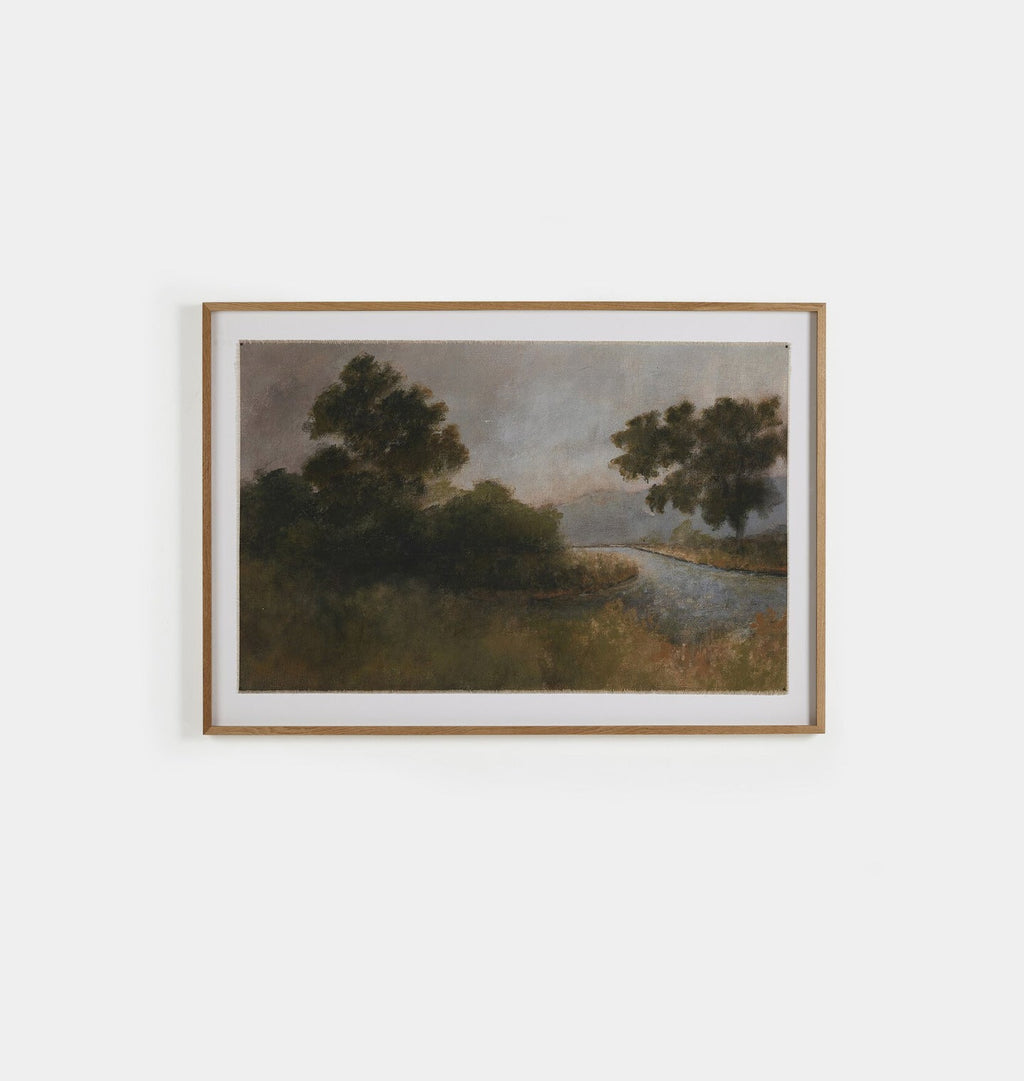 Amber Interiors - Morning Glory Framed Print