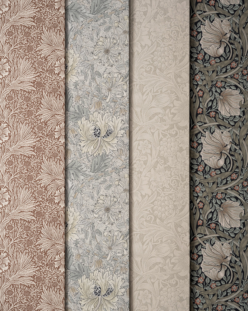 McGee & Co - Morris & Co. x McGee & Co. Pimpernel Ink Wallpaper