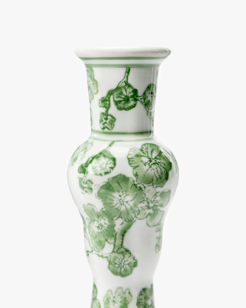 McGee & Co - Moss Floral Taper Holders (Set of 2)