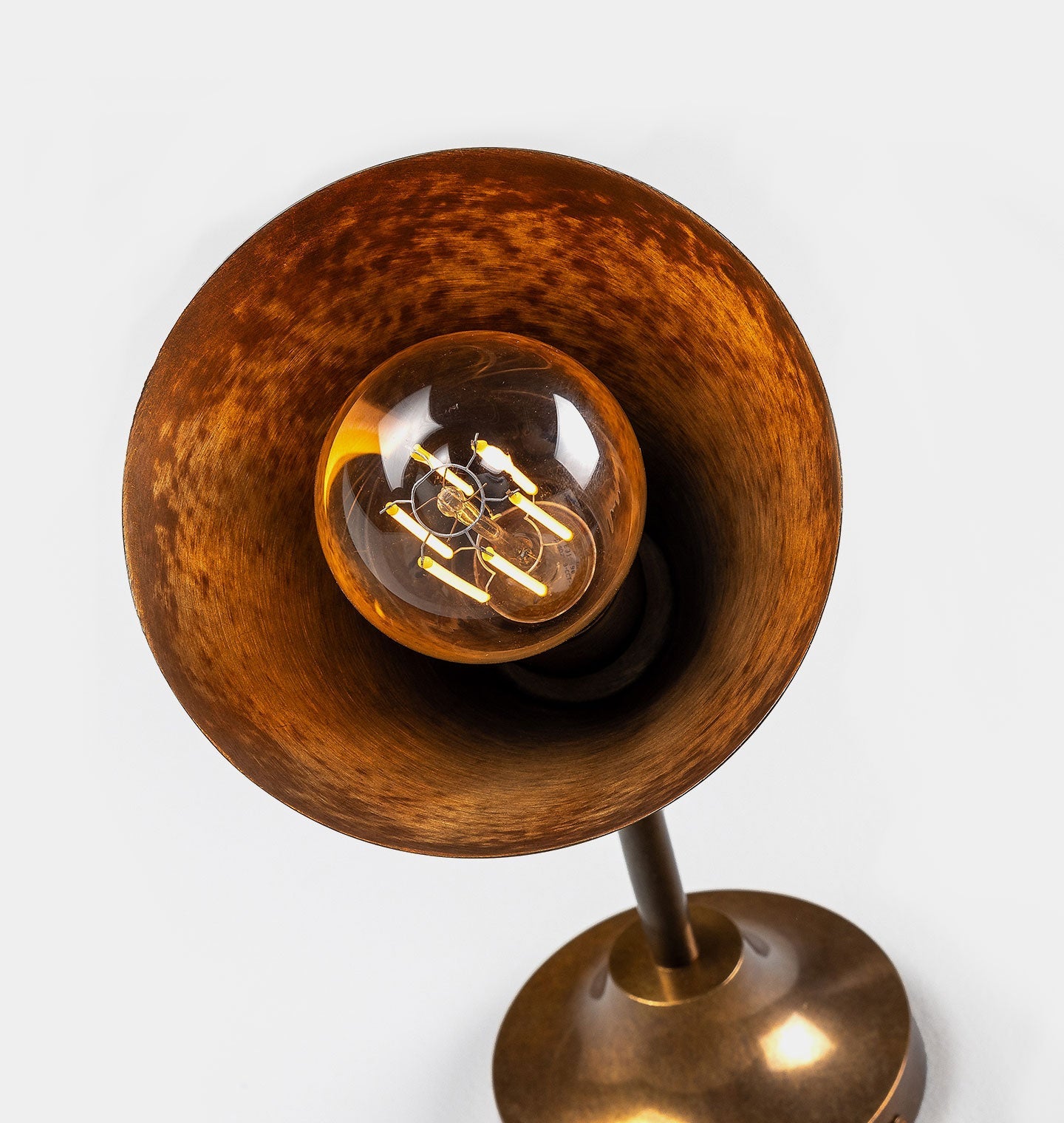 Amber Interiors - Moya Adjustable Cone Wall Light