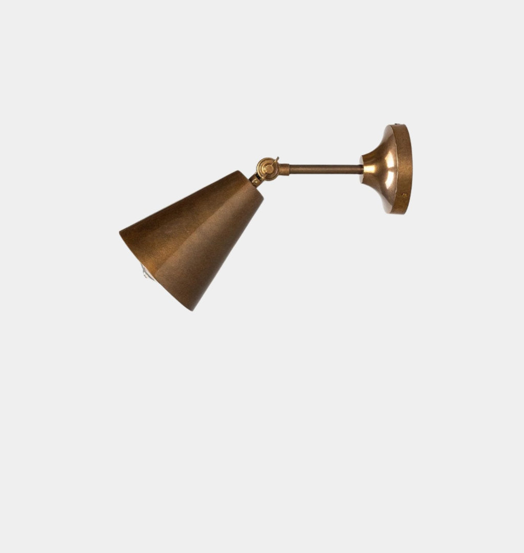 Amber Interiors - Moya Adjustable Cone Wall Light