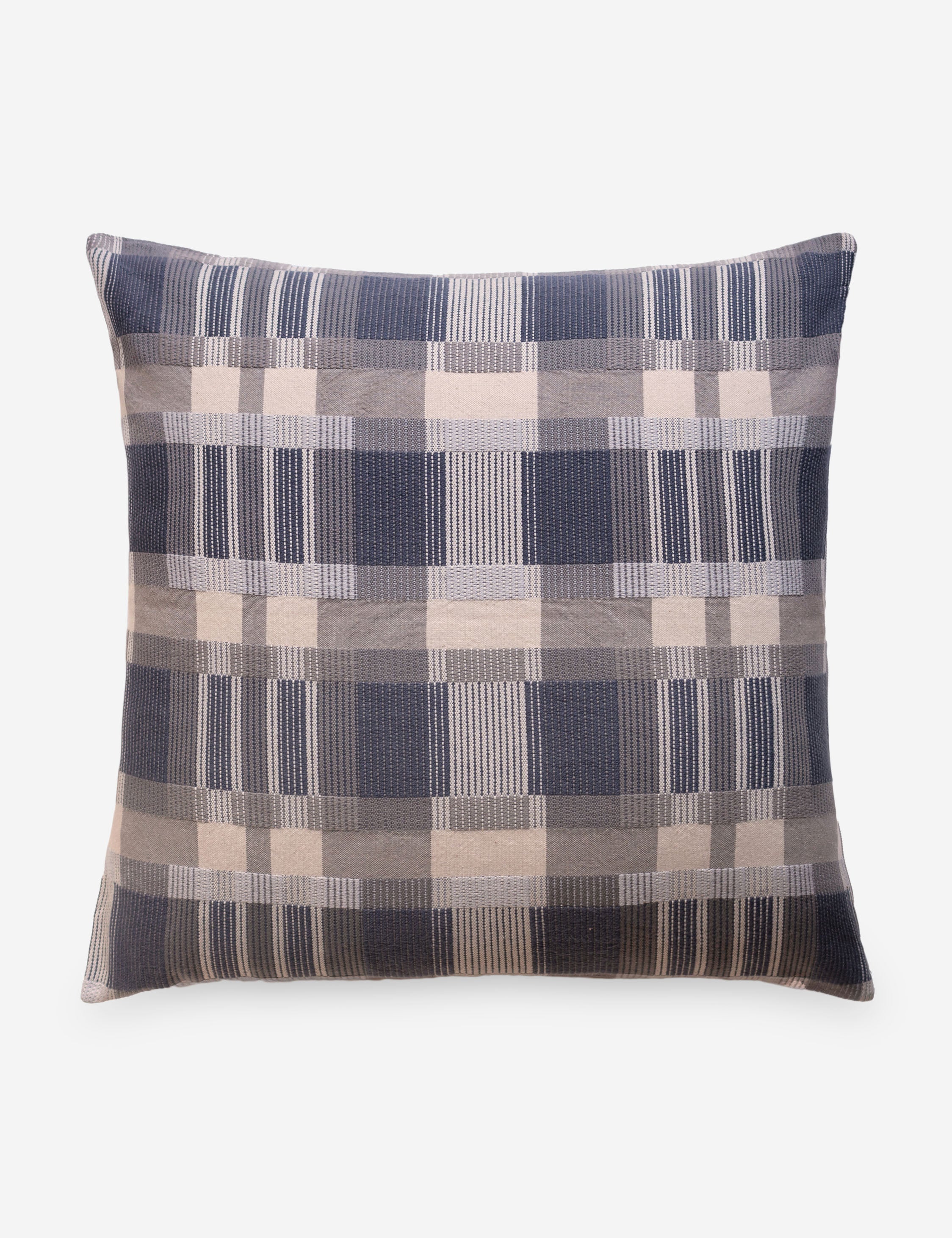 Lulu and Georgia - Skipping Block Pillow by Mungo
