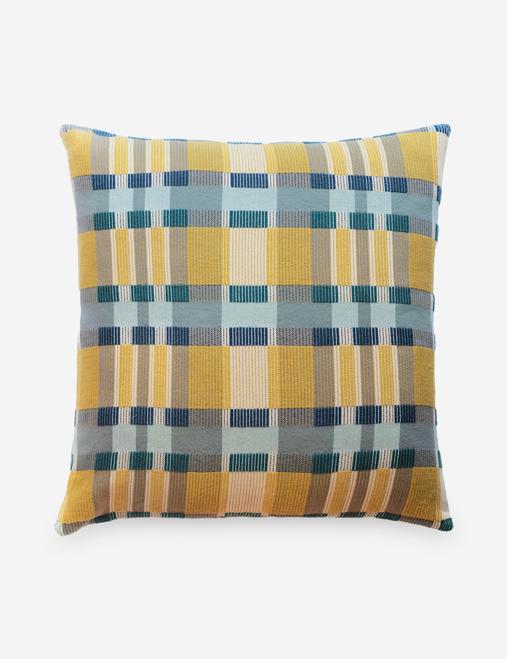 Lulu and Georgia - Skipping Block Pillow by Mungo