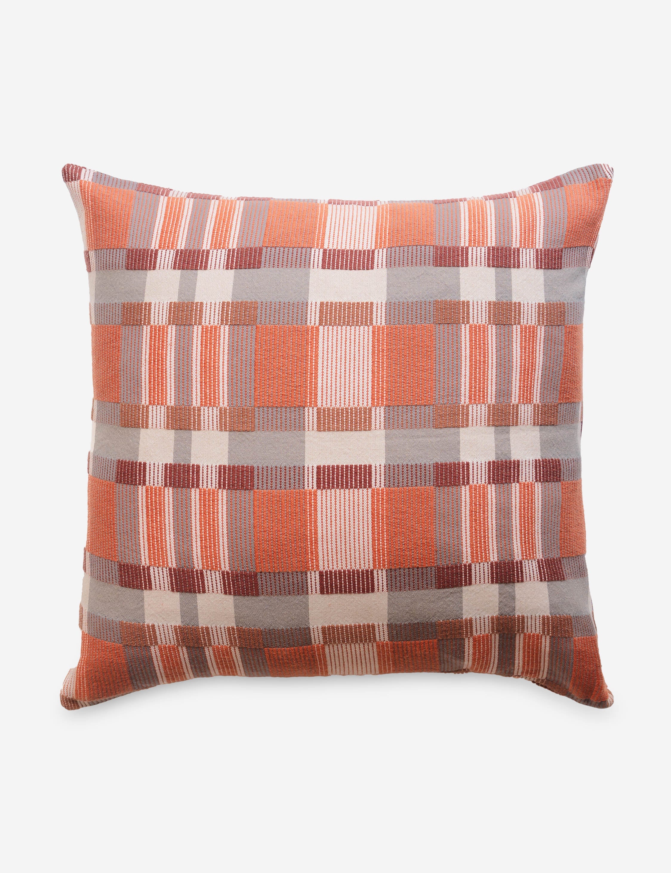 Lulu and Georgia - Skipping Block Pillow by Mungo