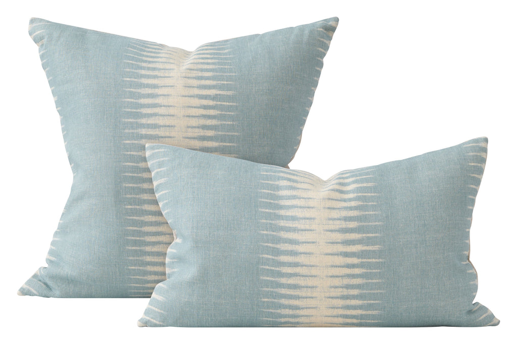 Jayson Home - Peter Dunham Ikat Ocean Pillows
