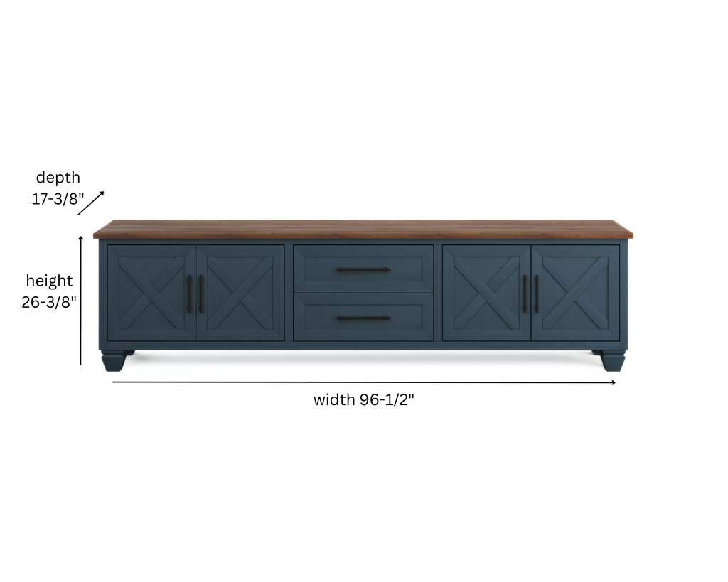 Real Cozy - 95" Liberty TV Stand