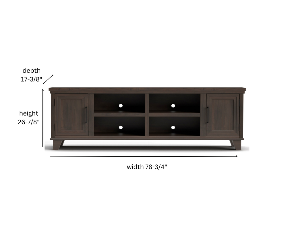 Real Cozy - 78" Sonoma TV Stand