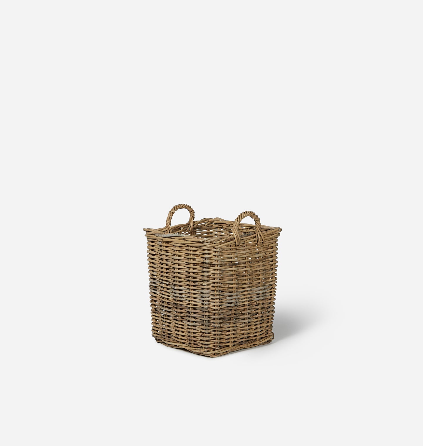 Amber Interiors - Arielle Wicker Floor Basket