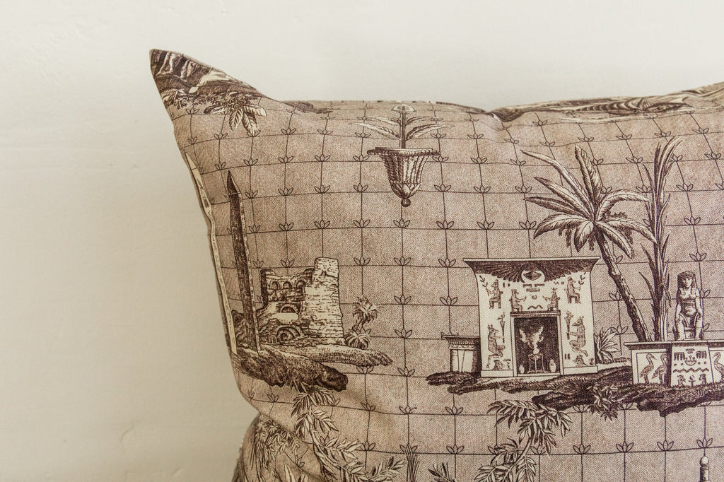Nicky Kehoe - Monuments D' Egypte Pillow