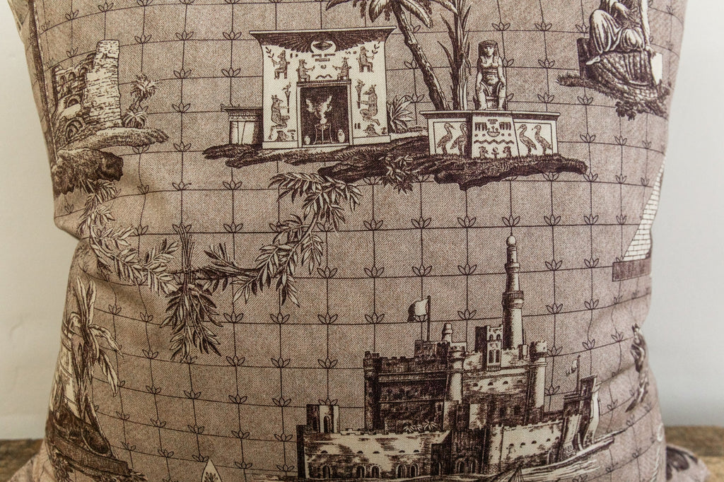 Nicky Kehoe - Monuments D' Egypte Pillow