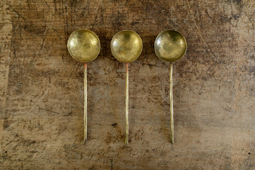 Nicky Kehoe - Brass Serving Spoon