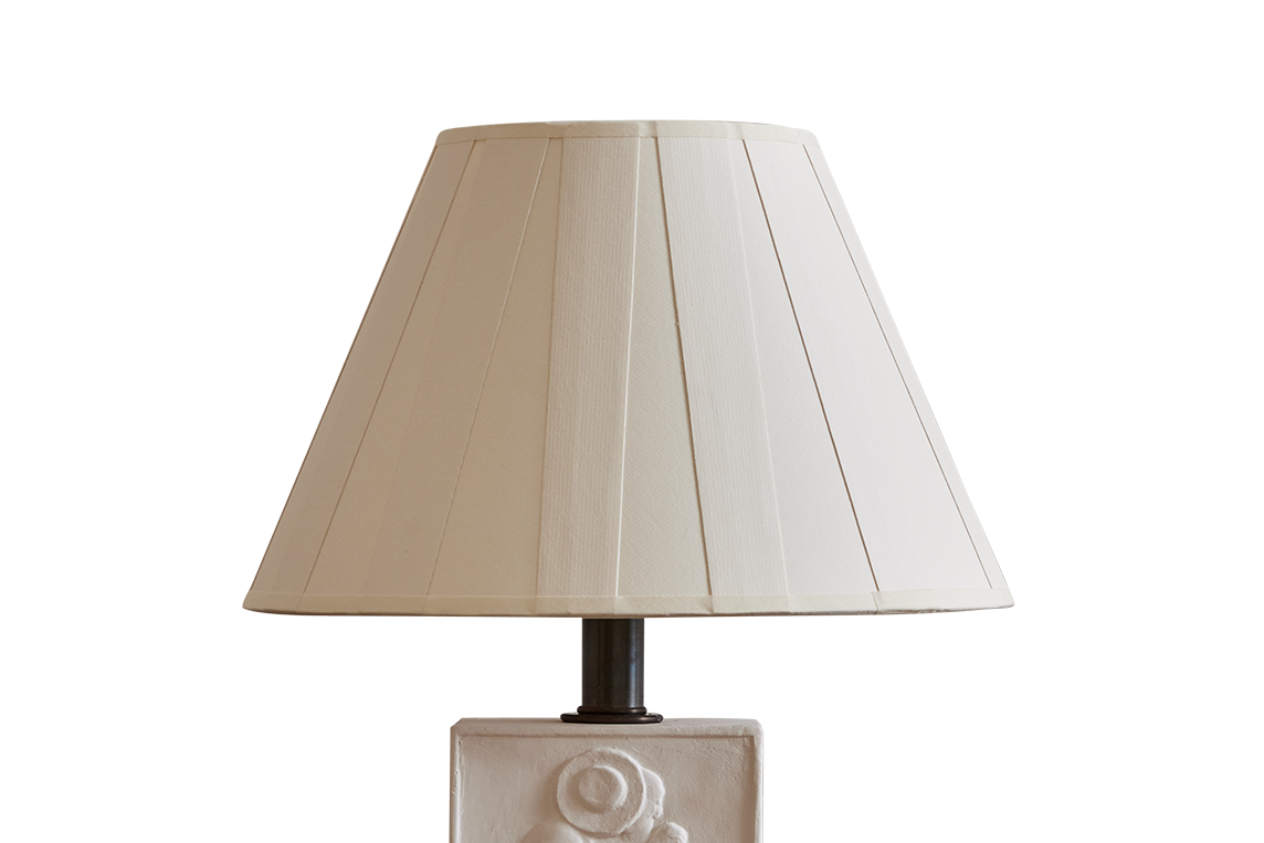 Nicky Kehoe - Box Pleated Paper Lampshade, 12"