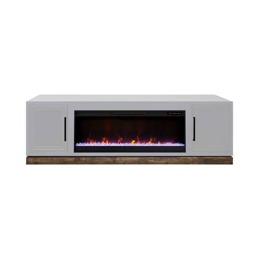 Real Cozy - Oceanside 81" Fireplace Console
