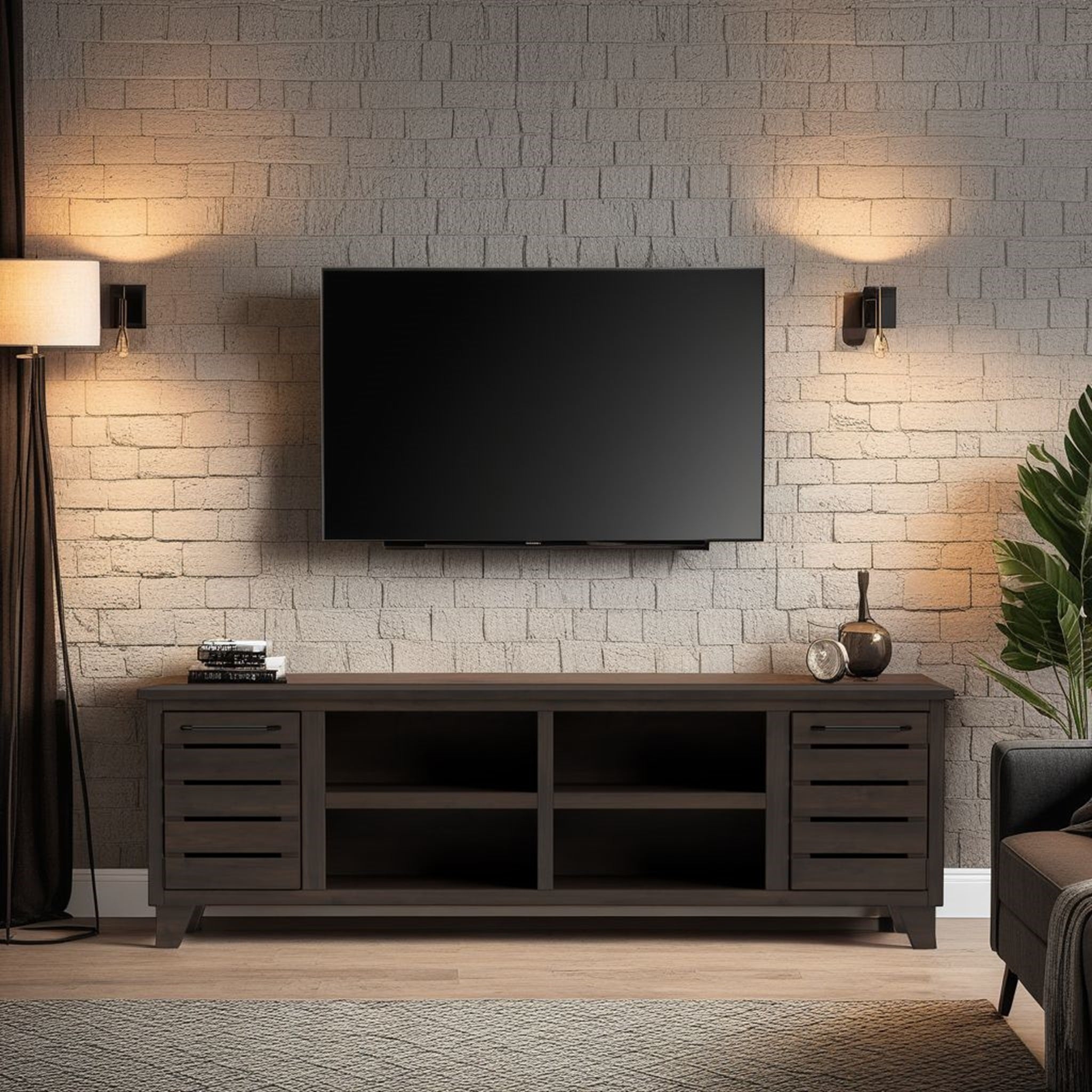 Real Cozy - Final Sale 78" Napa TV Stand
