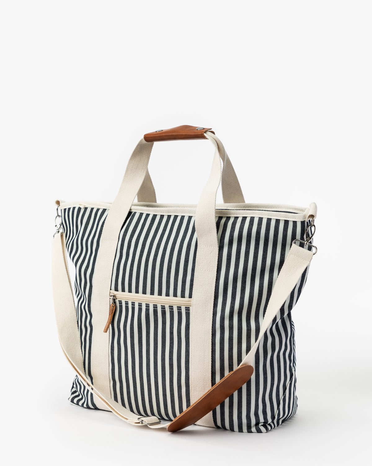 McGee & Co - Navy Striped Cooler Bag