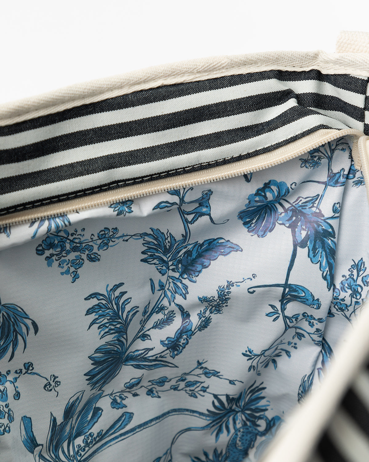 McGee & Co - Navy Striped Cooler Bag