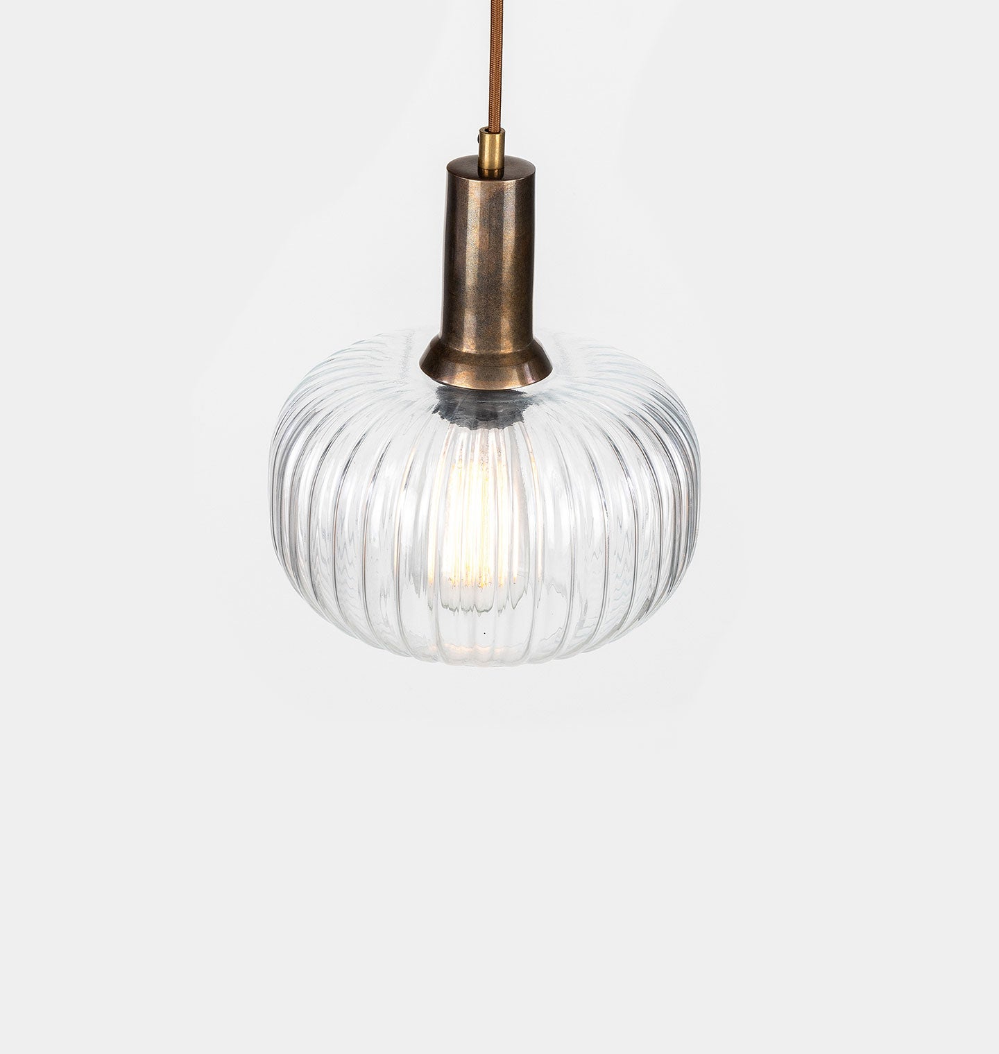 Amber Interiors - Nehir Pendant Antique Brass