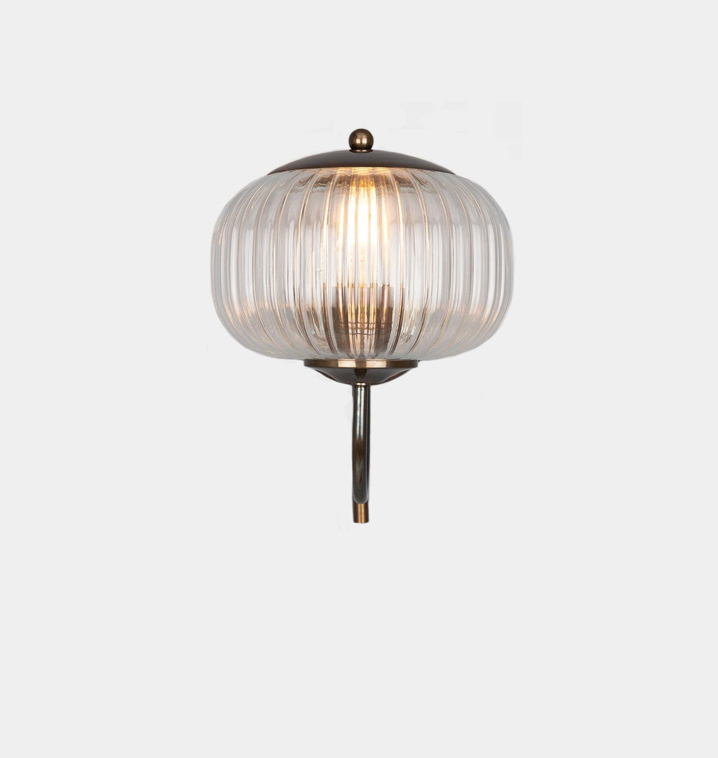 Amber Interiors - Nehir Sconce Antique Brass