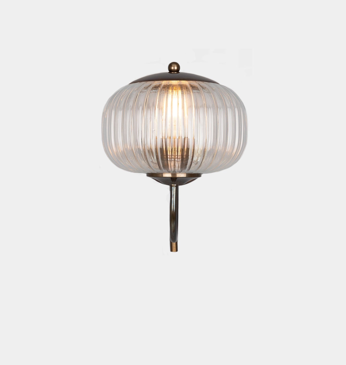 Amber Interiors - Nehir Sconce Antique Brass
