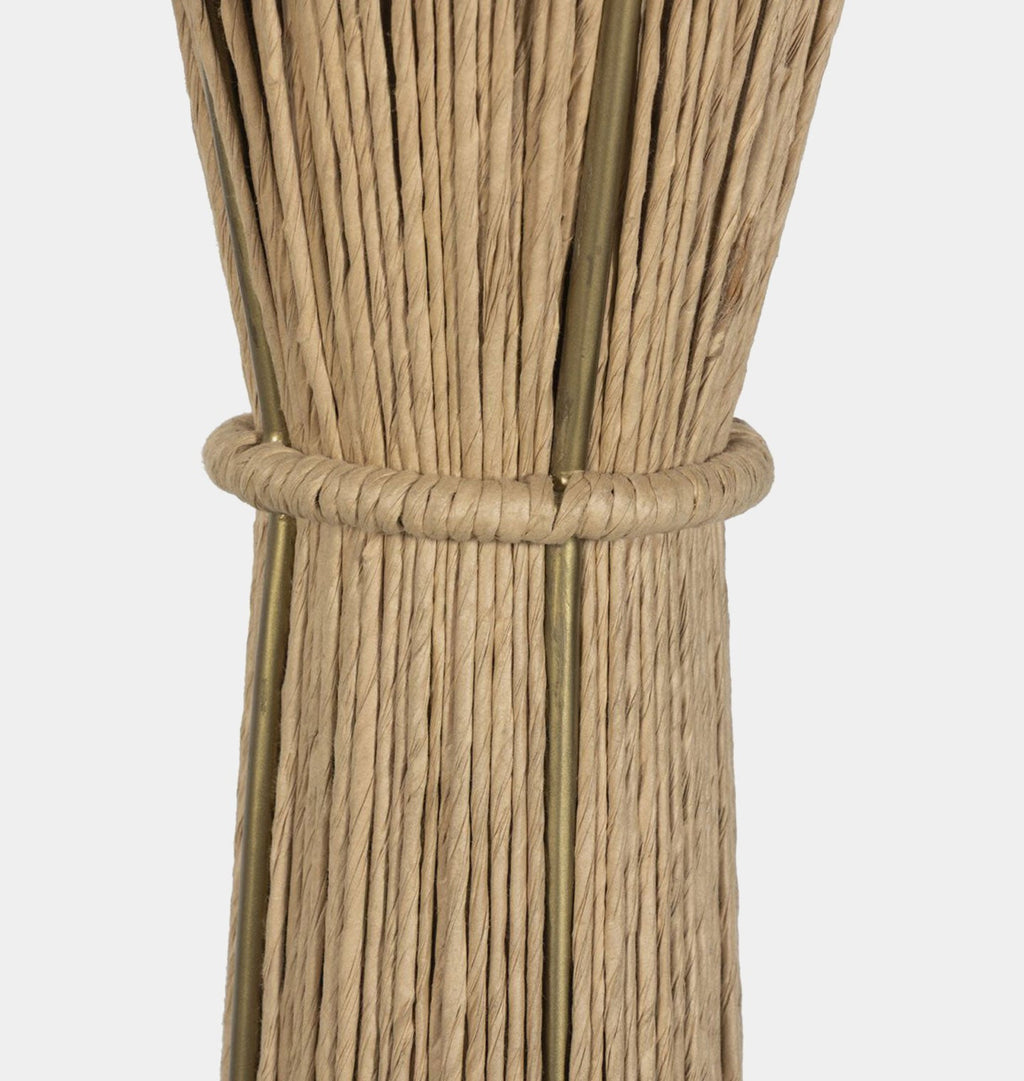 Amber Interiors - Nelle Paper Cord Floor Lamp