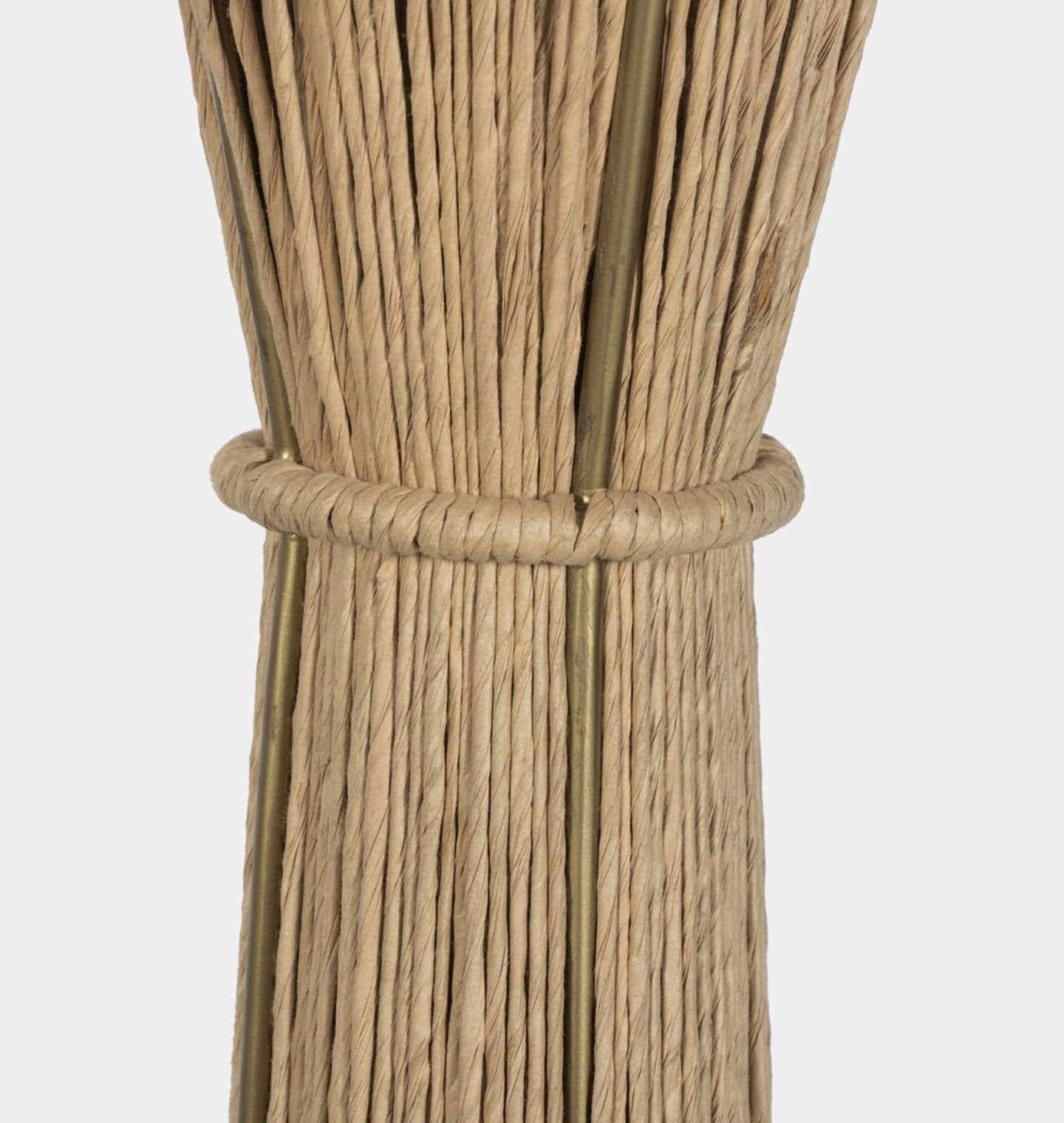Amber Interiors - Nelle Paper Cord Floor Lamp