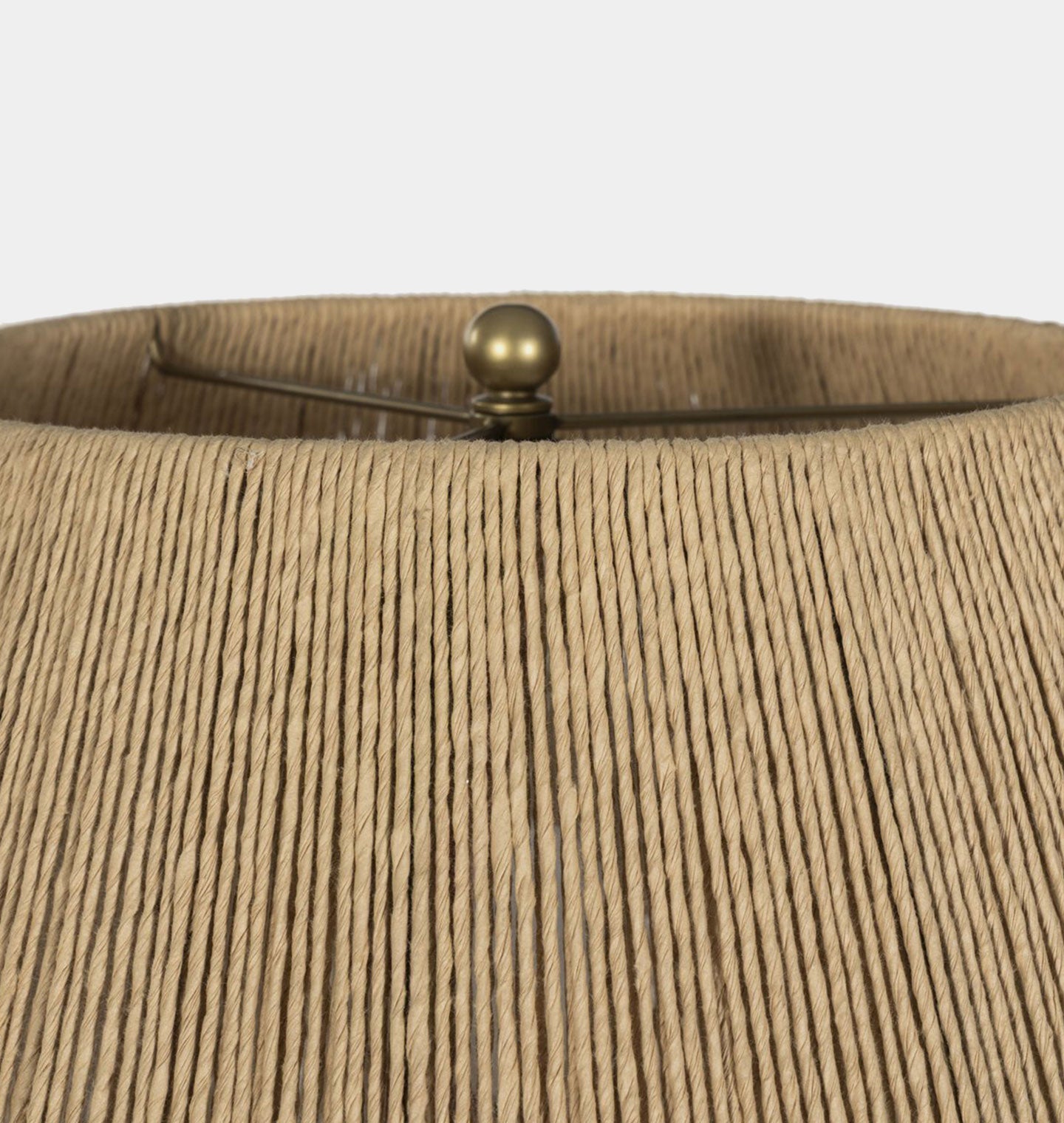 Amber Interiors - Nelle Paper Cord Floor Lamp