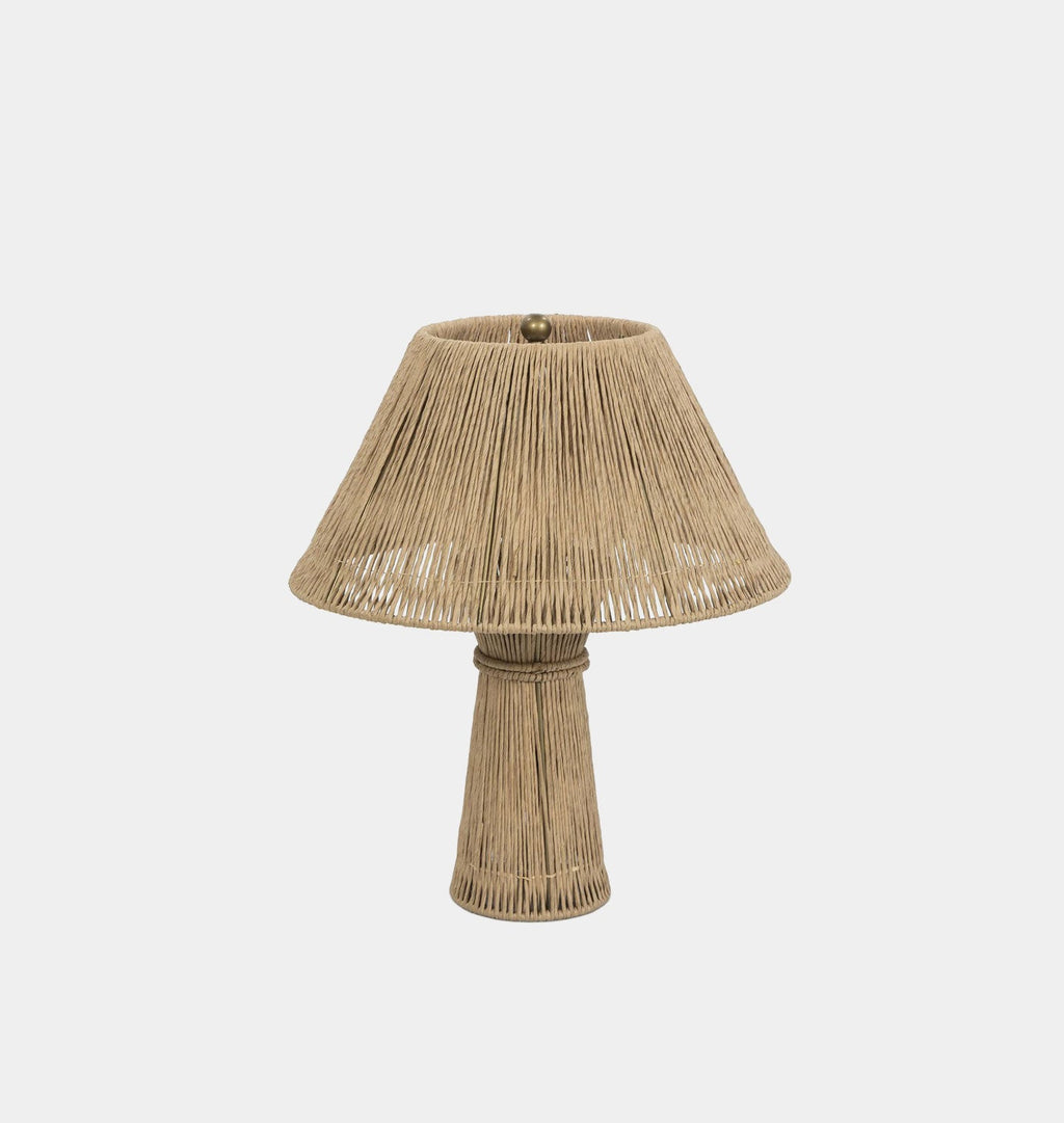 Amber Interiors - Nelle Paper Cord Table Lamp