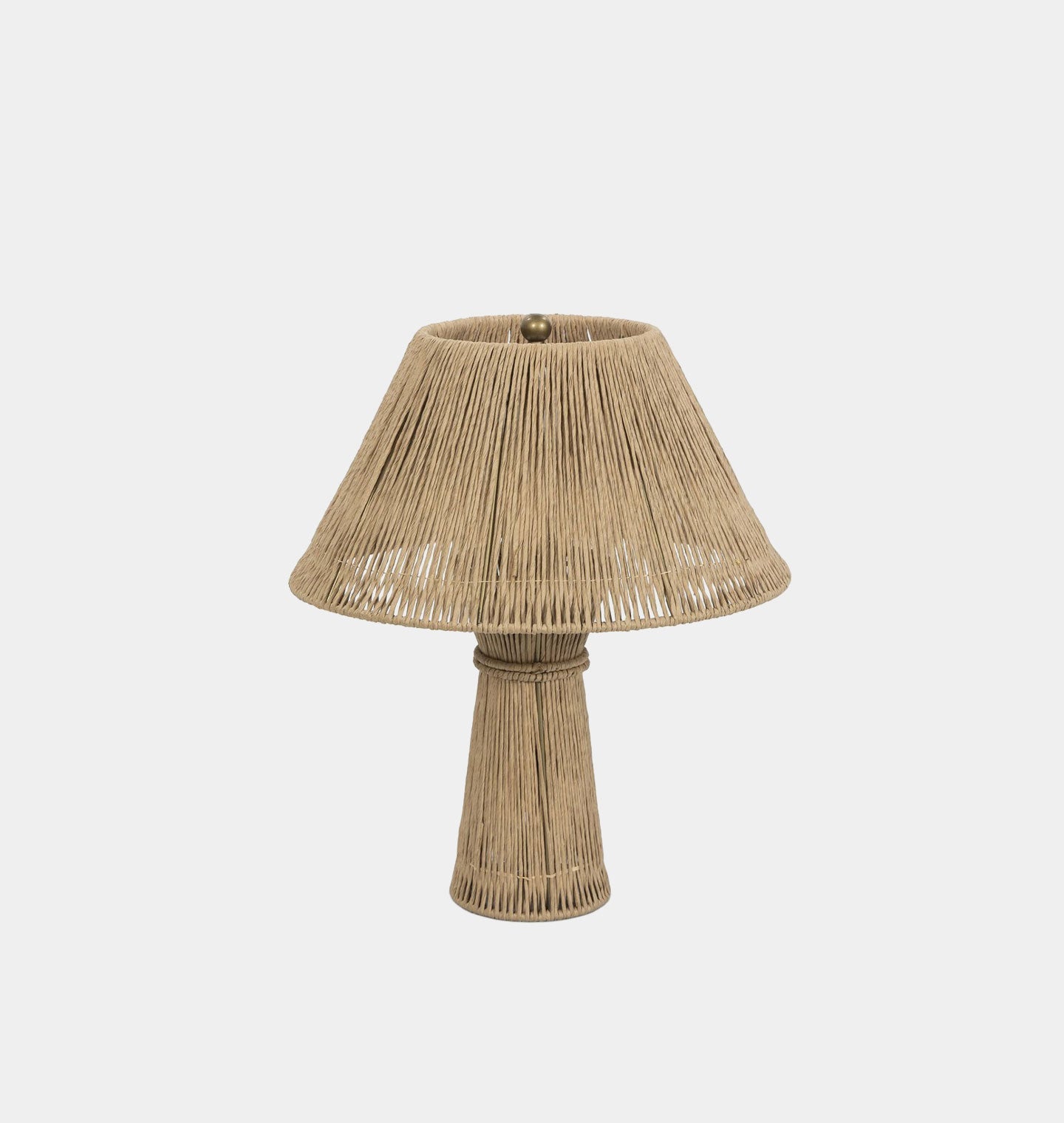 Amber Interiors - Nelle Paper Cord Table Lamp