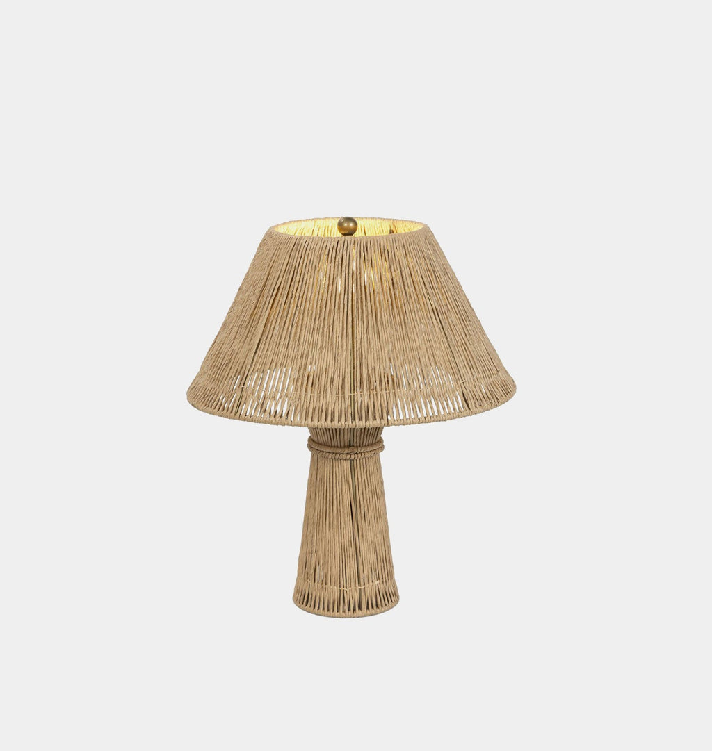 Amber Interiors - Nelle Paper Cord Table Lamp