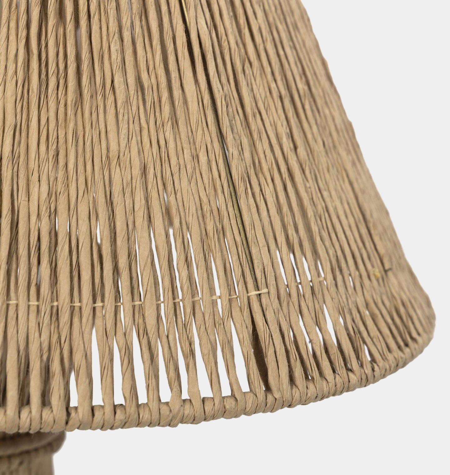 Amber Interiors - Nelle Paper Cord Table Lamp