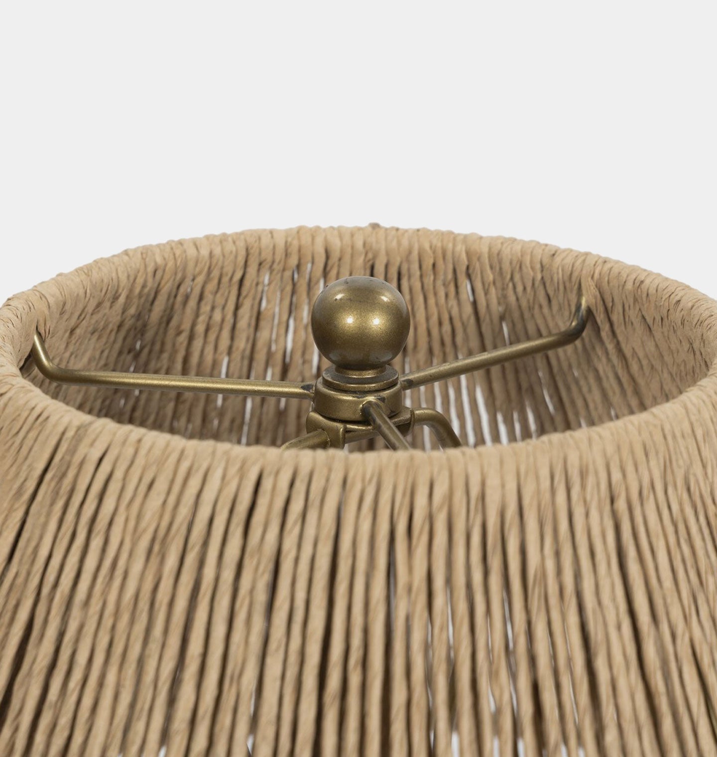 Amber Interiors - Nelle Paper Cord Table Lamp