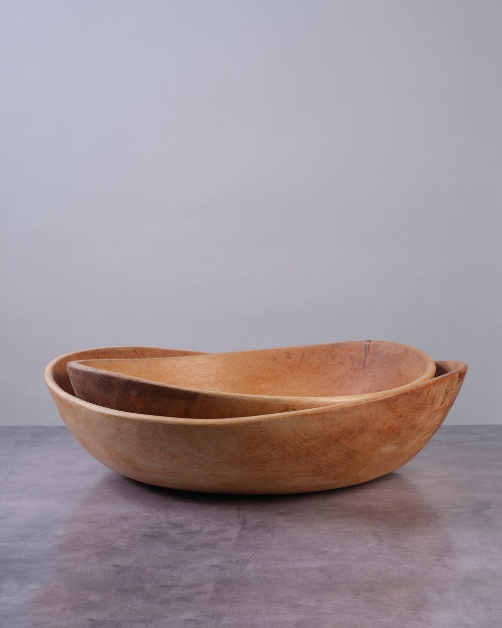 Terra Klay - Extra Large (XL) 20 inch Contemporary "Wave" Wood Bowl
