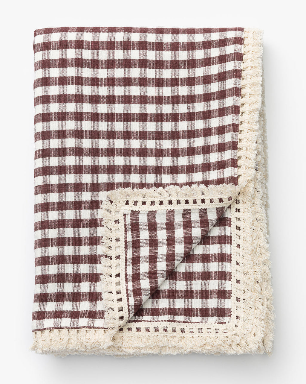 McGee & Co - Nevelyn Fringed Tablecloth
