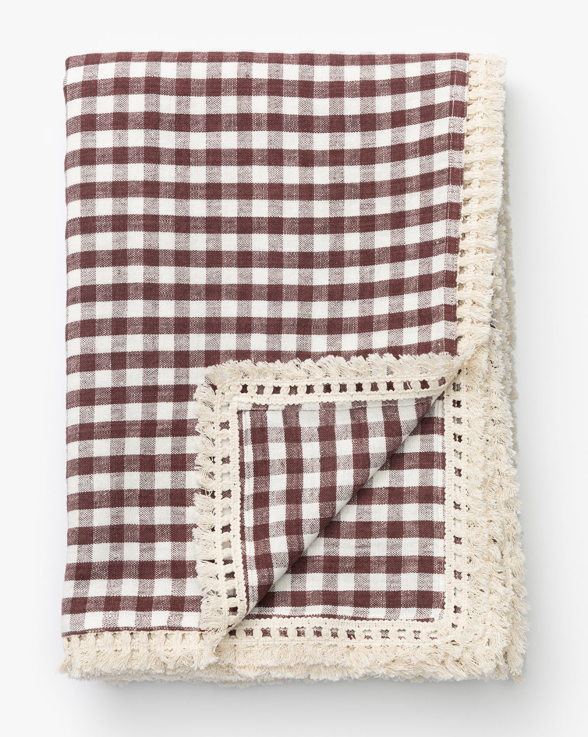 McGee & Co - Nevelyn Fringed Tablecloth