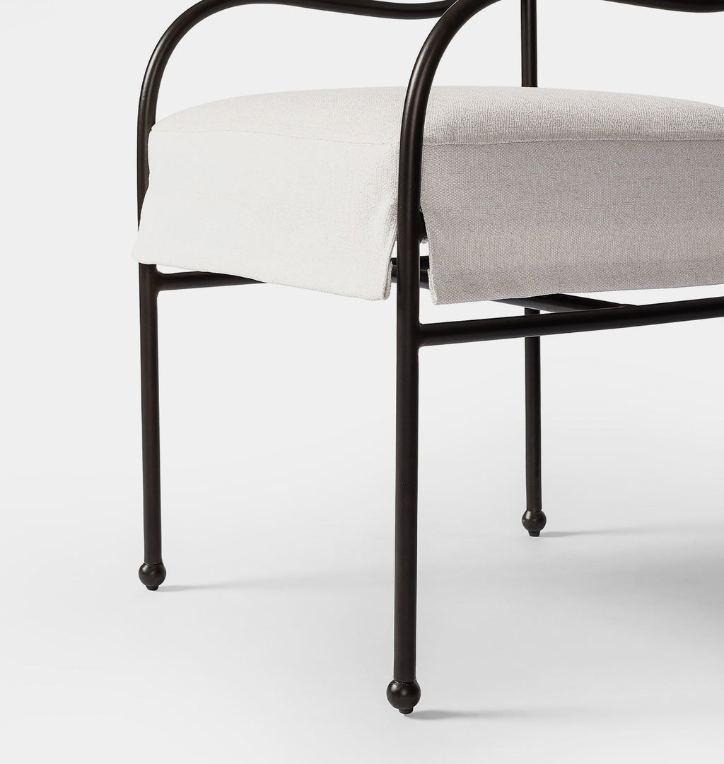 Amber Interiors - Nevin Outdoor Dining Chair