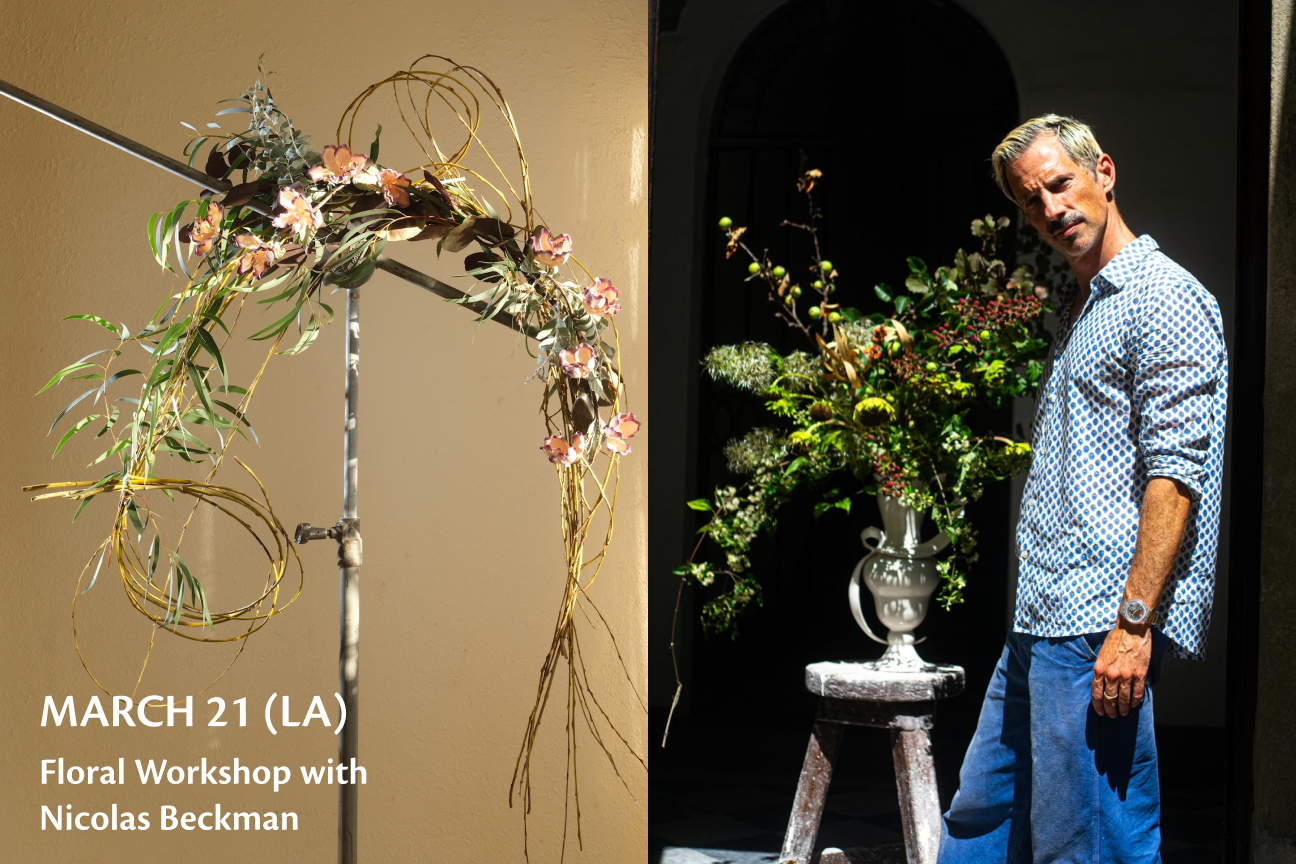 Nicky Kehoe - Floral Workshop with Nicolas Beckman