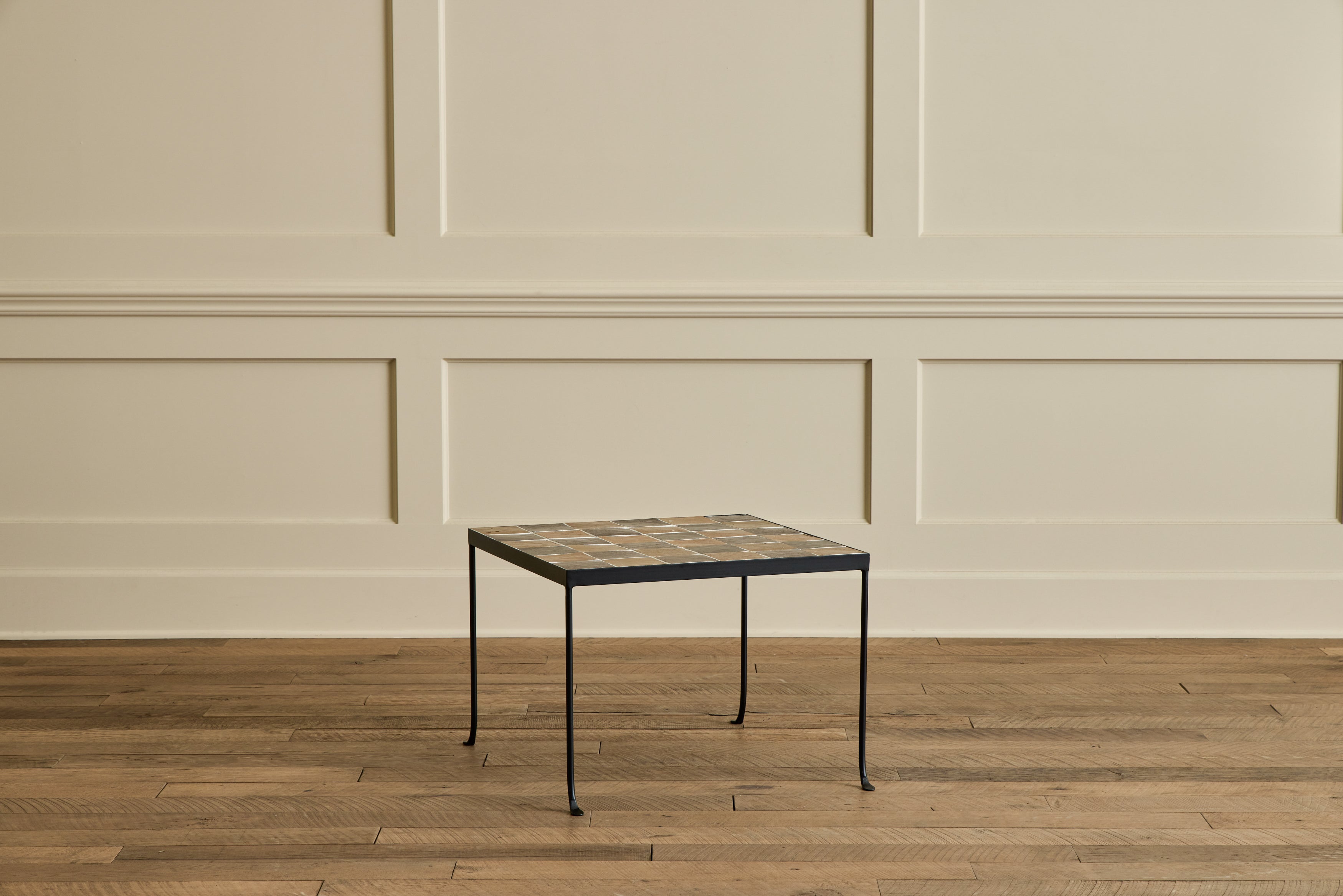 Nicky Kehoe - Burnt Sugar & Amber Tile Side Table