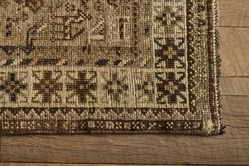 Nicky Kehoe - Brown Persian Shiraz Rug 3'9 X 5'1