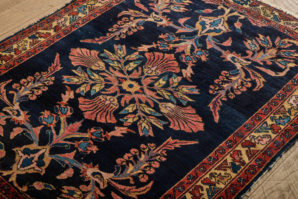 Nicky Kehoe - Persian Lilihan Rug 3'8 X 5'6