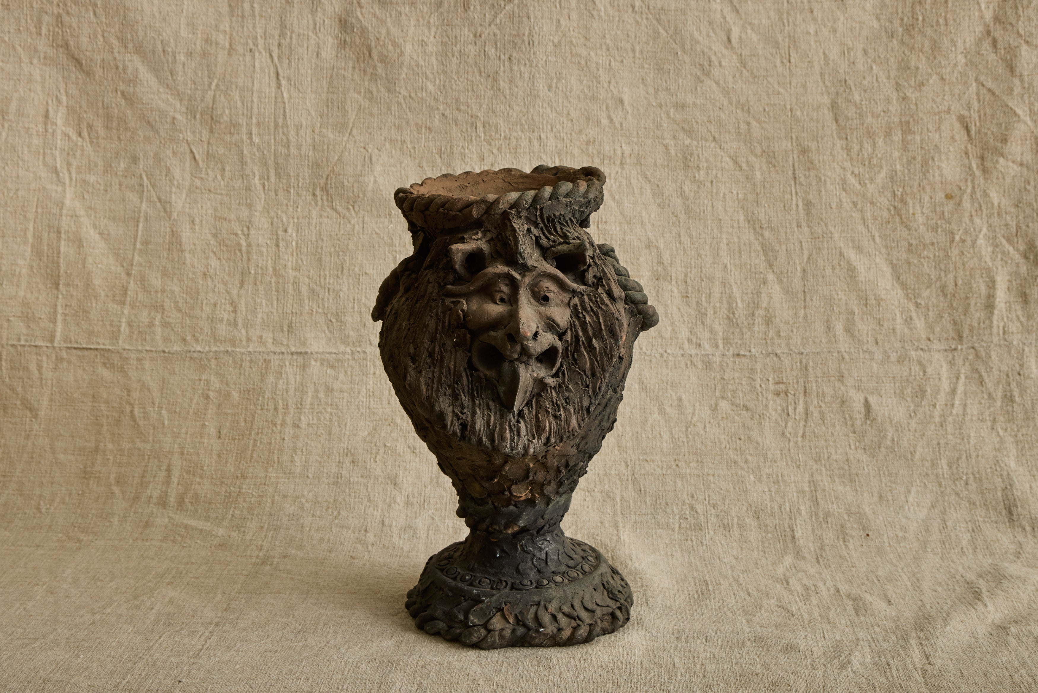 Nicky Kehoe - Ceramic Lion Vase