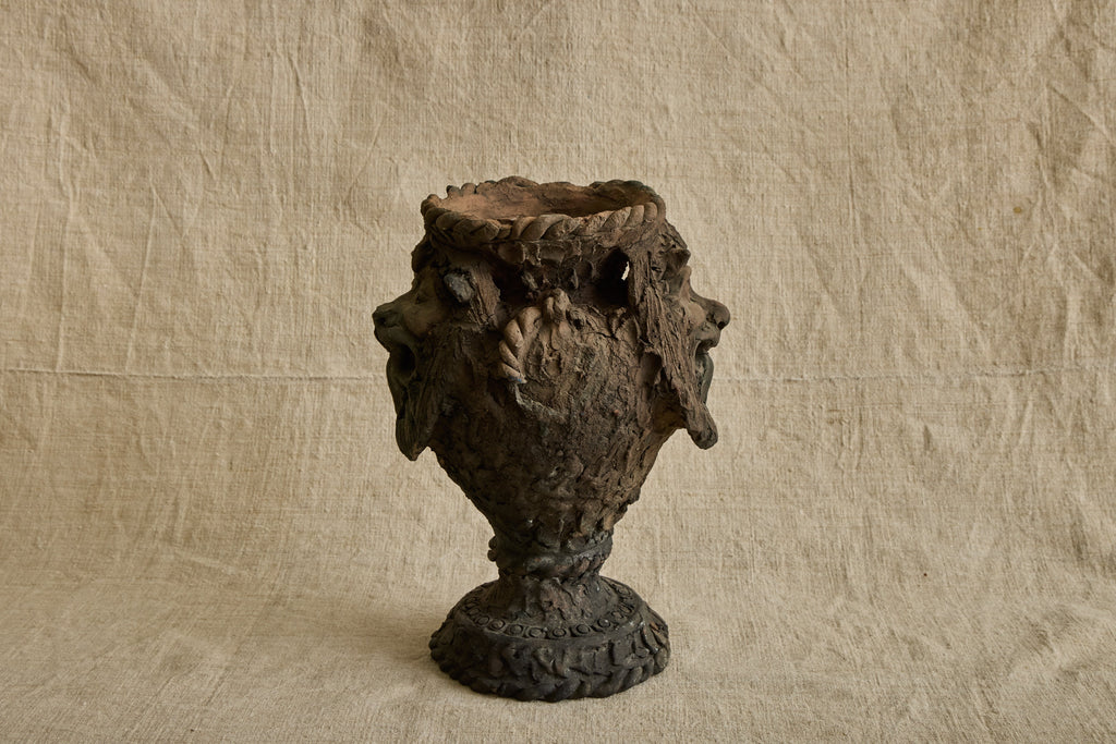 Nicky Kehoe - Ceramic Lion Vase