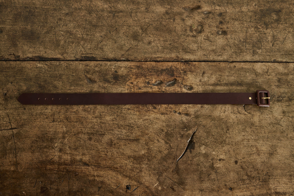 Nicky Kehoe - Leather Belt in Espresso