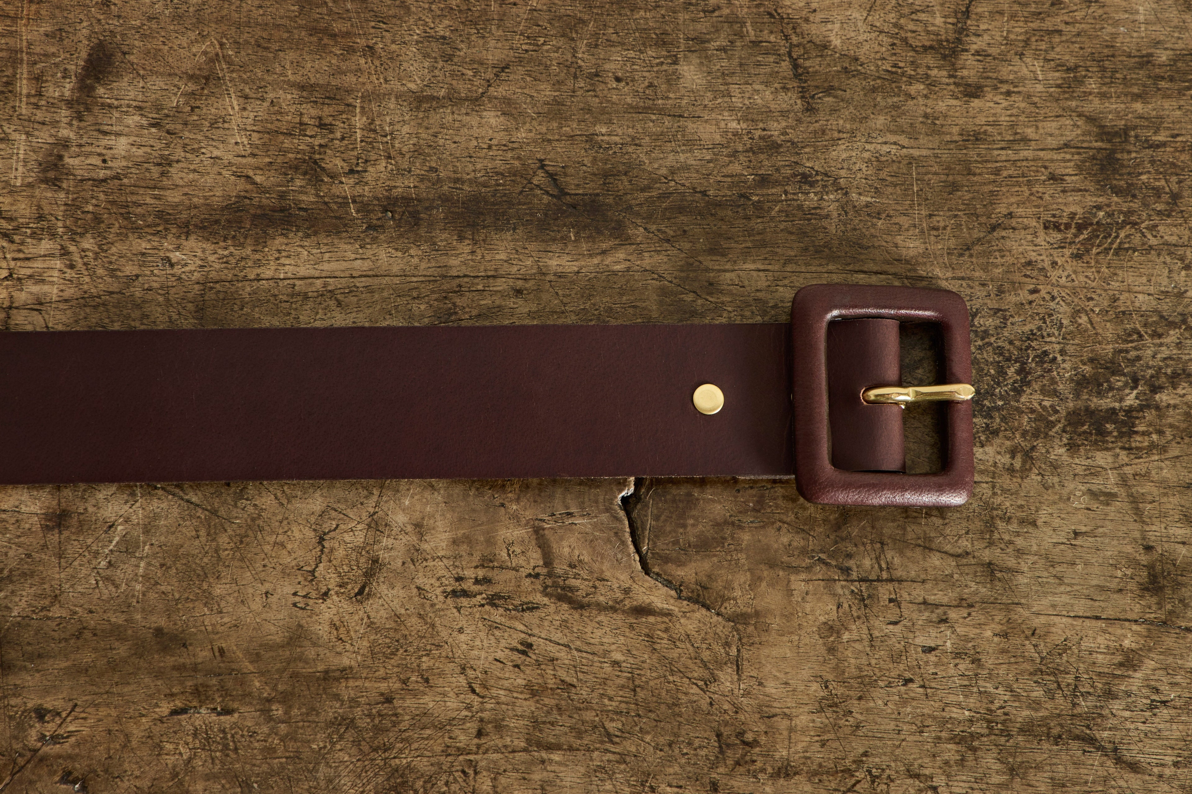 Nicky Kehoe - Leather Belt in Espresso