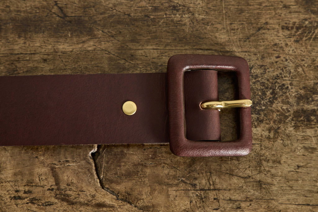 Nicky Kehoe - Leather Belt in Espresso