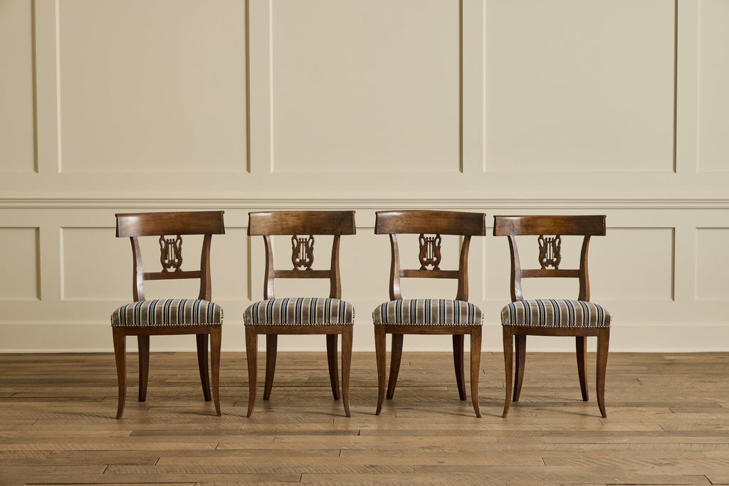 Nicky Kehoe - Set of 4 Lyre Back Chairs