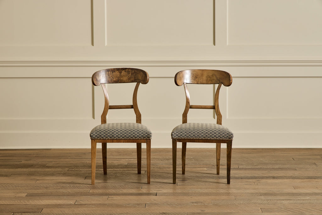 Nicky Kehoe - Pair Biedermeier Side Chairs