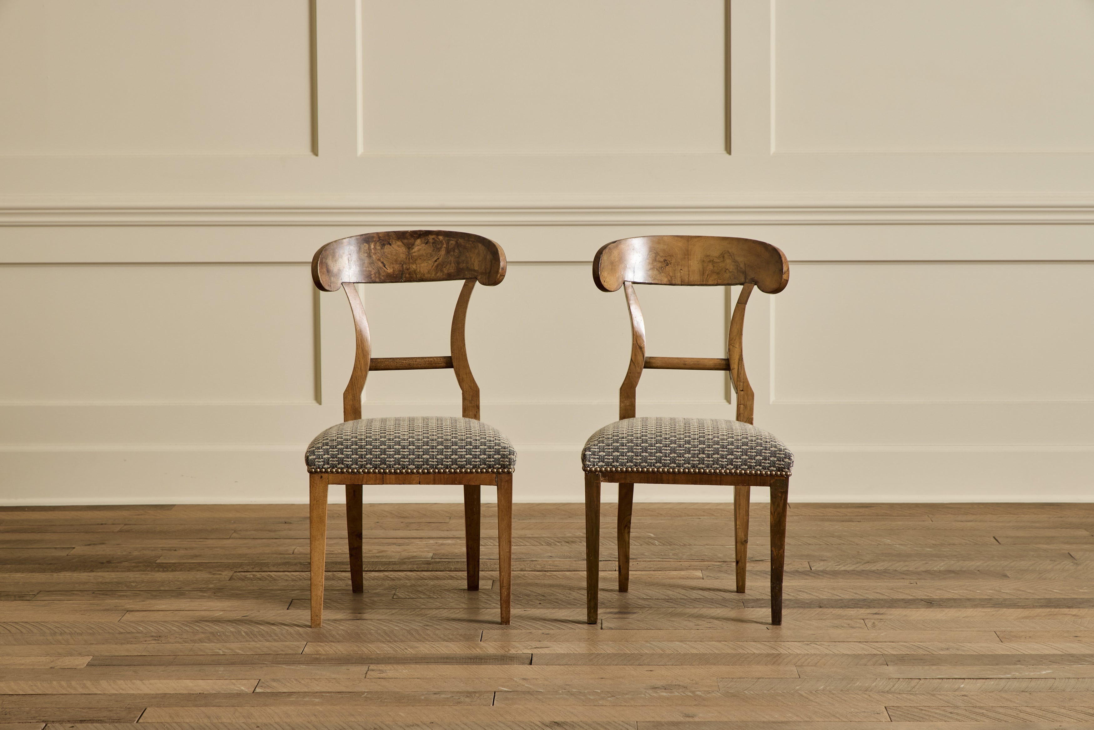 Nicky Kehoe - Pair Biedermeier Side Chairs